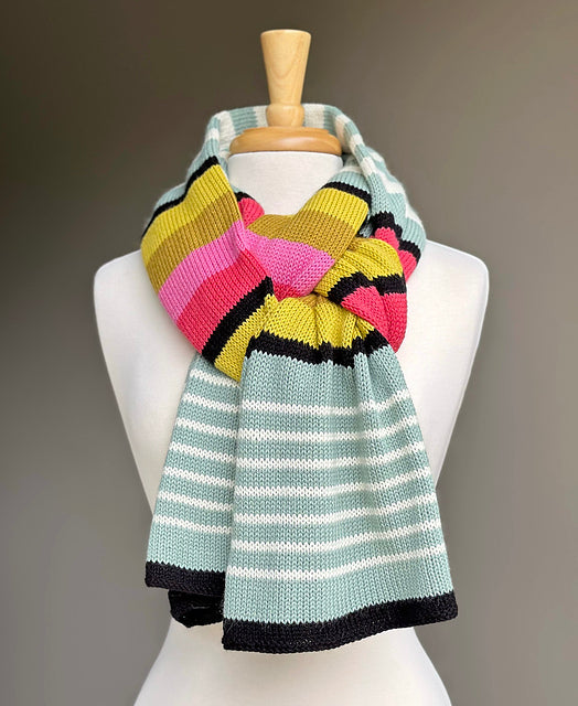 Striped Elements Scarf - Digital Download