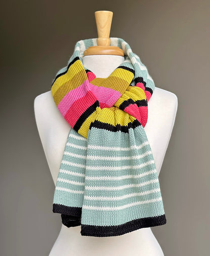 Striped Elements Scarf - Digital Download