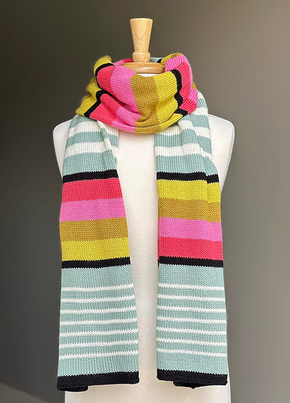 Striped Elements Scarf - Digital Download