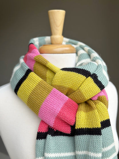 Striped Elements Scarf - Digital Download